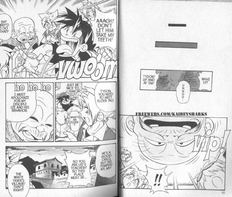 Bakuden Shoot Beyblade Chapter 4.1 page 5 - Vol.4 Chapter 1