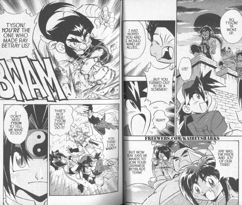 Bakuden Shoot Beyblade Chapter 4.1 page 7 - Vol.4 Chapter 1