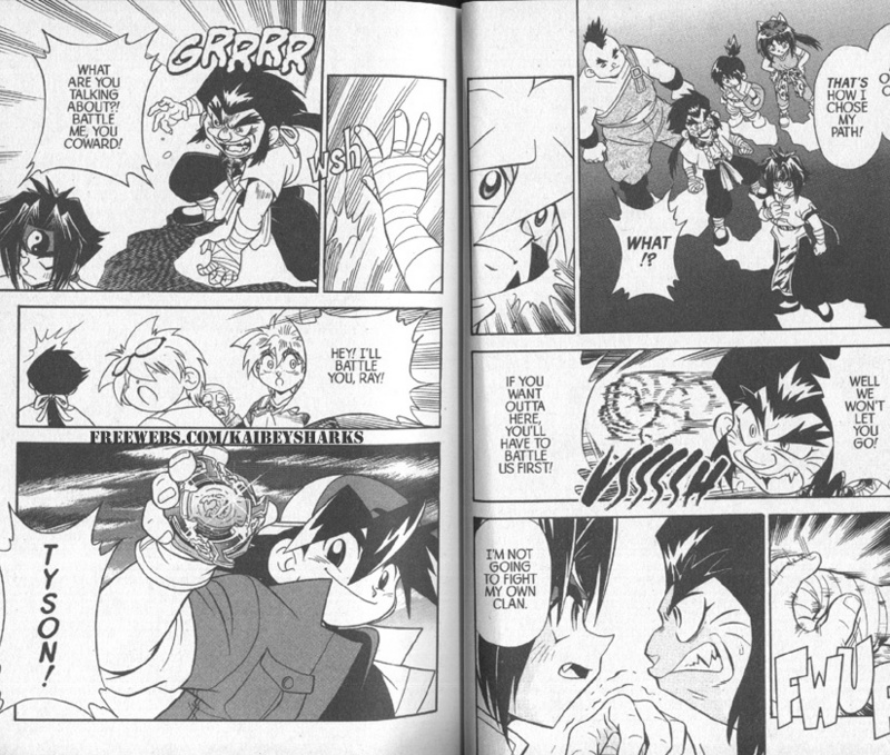 Bakuden Shoot Beyblade Chapter 4.1 page 8 - Vol.4 Chapter 1