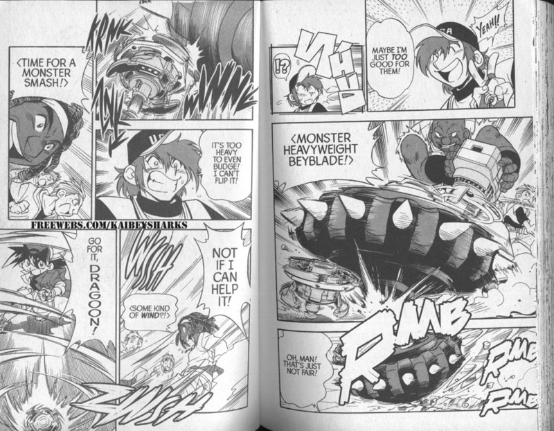 Bakuden Shoot Beyblade Chapter 4.2-5 page 13 - Vol.4 Chapter 2.5