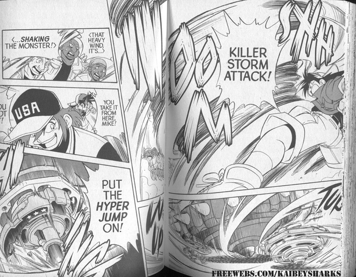 Bakuden Shoot Beyblade Chapter 4.2-5 page 14 - Vol.4 Chapter 2.5