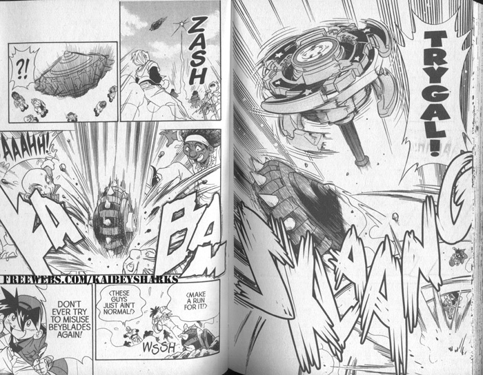 Bakuden Shoot Beyblade Chapter 4.2-5 page 15 - Vol.4 Chapter 2.5