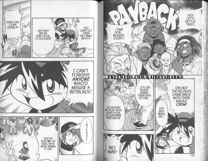 Bakuden Shoot Beyblade Chapter 4.2-5 page 8 - Vol.4 Chapter 2.5