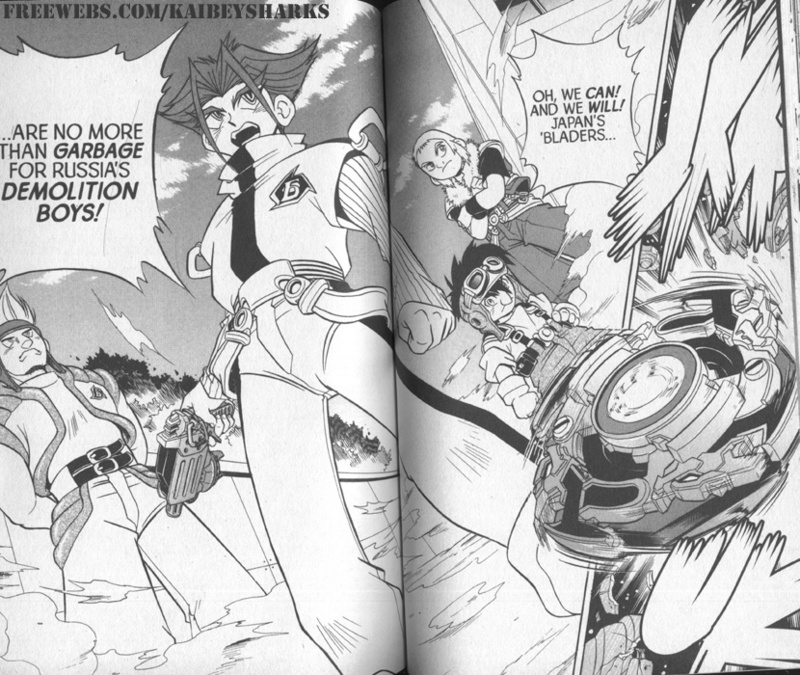 Bakuden Shoot Beyblade Vol.4 Chapter 2 page 2 - Vol.4 Chapter 2