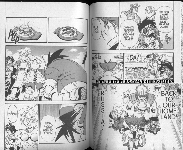 Bakuden Shoot Beyblade Vol.4 Chapter 2 page 34 - Vol.4 Chapter 2