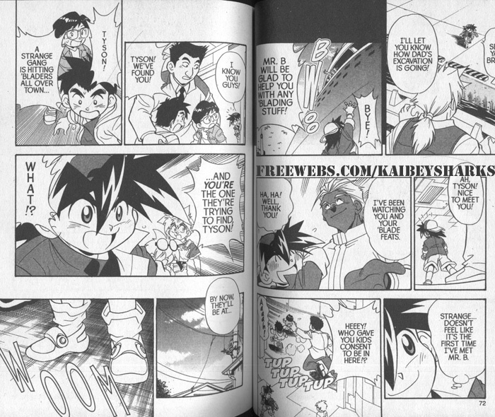 Bakuden Shoot Beyblade Vol.4 Chapter 2 page 4 - Vol.4 Chapter 2