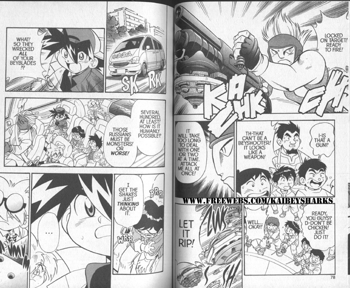 Bakuden Shoot Beyblade Vol.4 Chapter 2 page 7 - Vol.4 Chapter 2