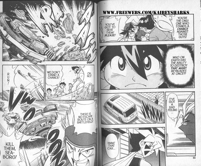 Bakuden Shoot Beyblade Vol.4 Chapter 2 page 8 - Vol.4 Chapter 2