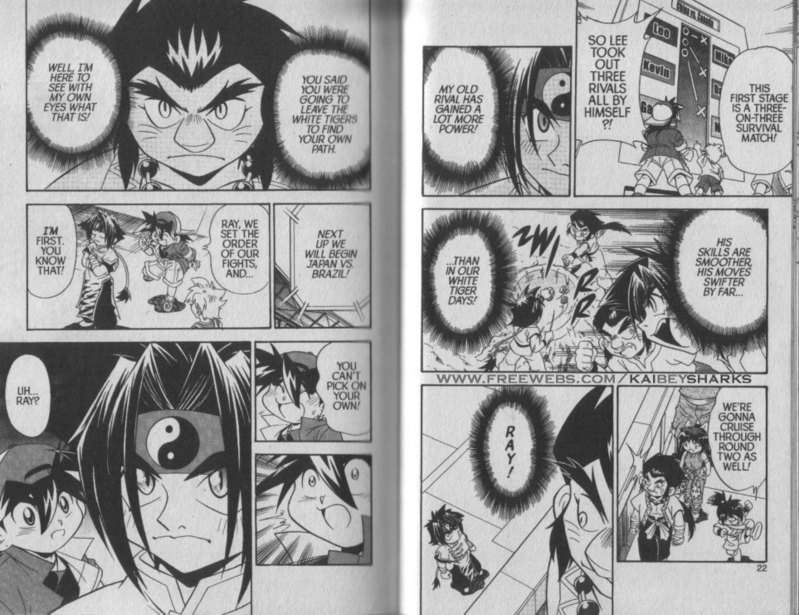 Bakuden Shoot Beyblade Chapter 5.1 page 10 - Vol.5 Chapter 1
