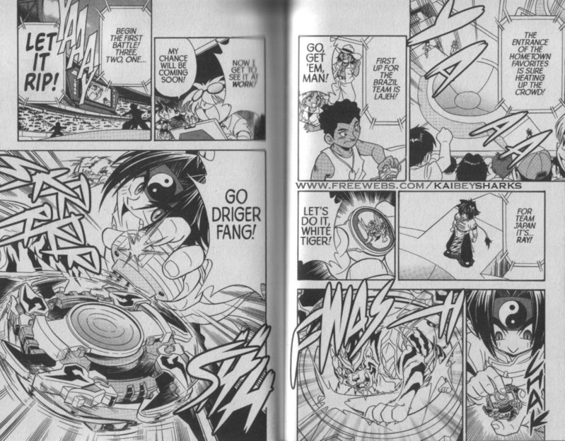 Bakuden Shoot Beyblade Chapter 5.1 page 11 - Vol.5 Chapter 1