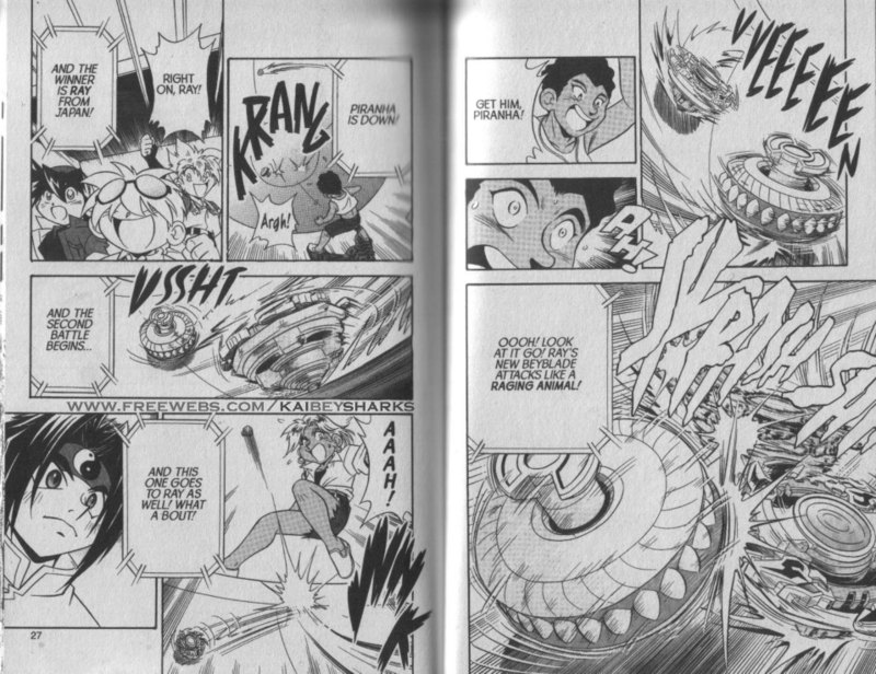 Bakuden Shoot Beyblade Chapter 5.1 page 12 - Vol.5 Chapter 1