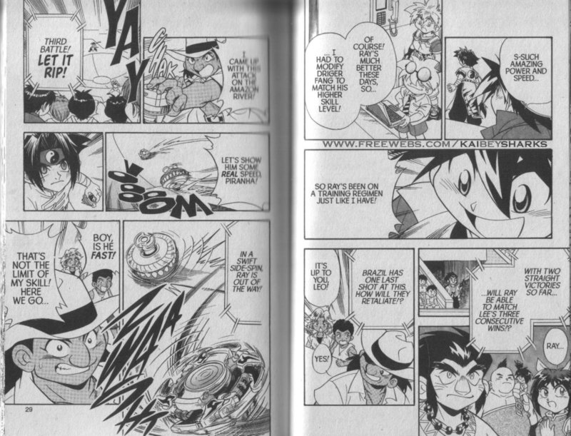 Bakuden Shoot Beyblade Chapter 5.1 page 13 - Vol.5 Chapter 1