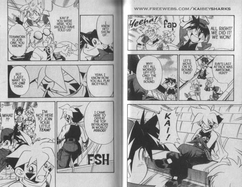 Bakuden Shoot Beyblade Chapter 5.1 page 17 - Vol.5 Chapter 1