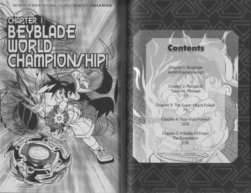 Bakuden Shoot Beyblade Chapter 5.1 page 2 - Vol.5 Chapter 1