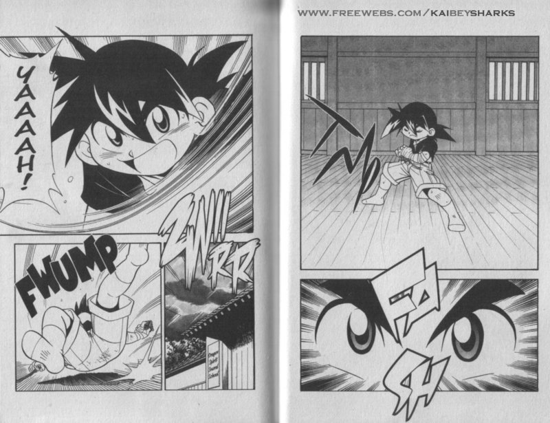Bakuden Shoot Beyblade Chapter 5.1 page 3 - Vol.5 Chapter 1