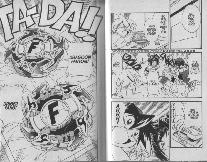Bakuden Shoot Beyblade Chapter 5.1 page 7 - Vol.5 Chapter 1