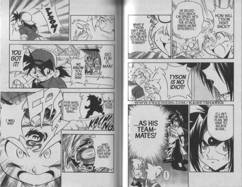 Bakuden Shoot Beyblade Chapter 5.2 page 10 - Vol.5 Chapter 2