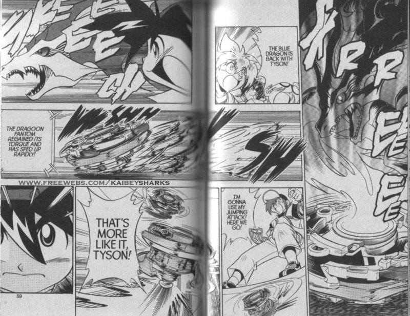 Bakuden Shoot Beyblade Chapter 5.2 page 11 - Vol.5 Chapter 2
