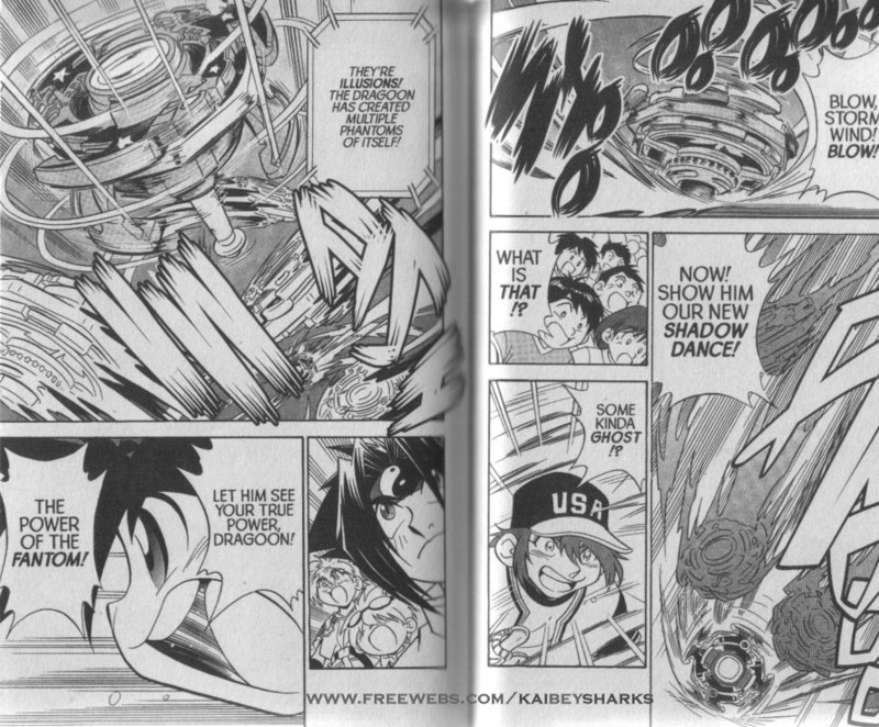 Bakuden Shoot Beyblade Chapter 5.2 page 14 - Vol.5 Chapter 2