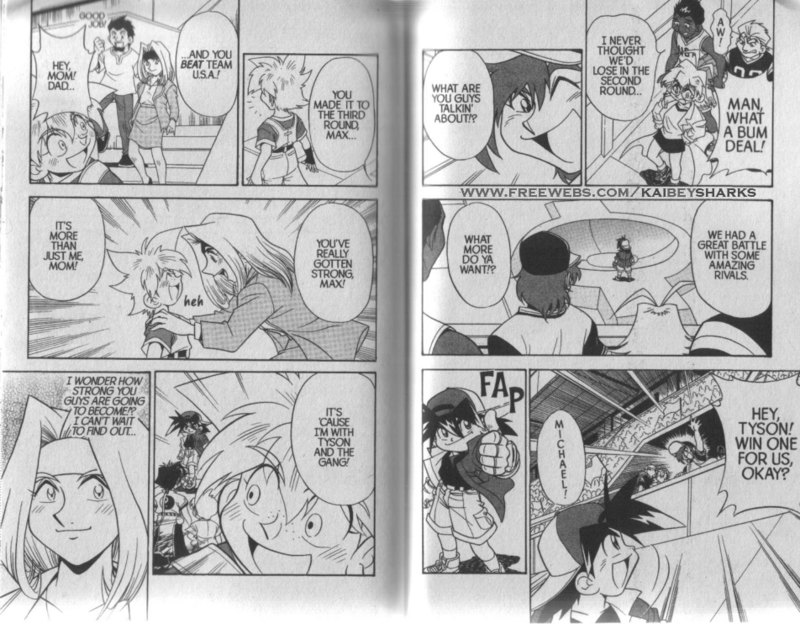 Bakuden Shoot Beyblade Chapter 5.2 page 17 - Vol.5 Chapter 2