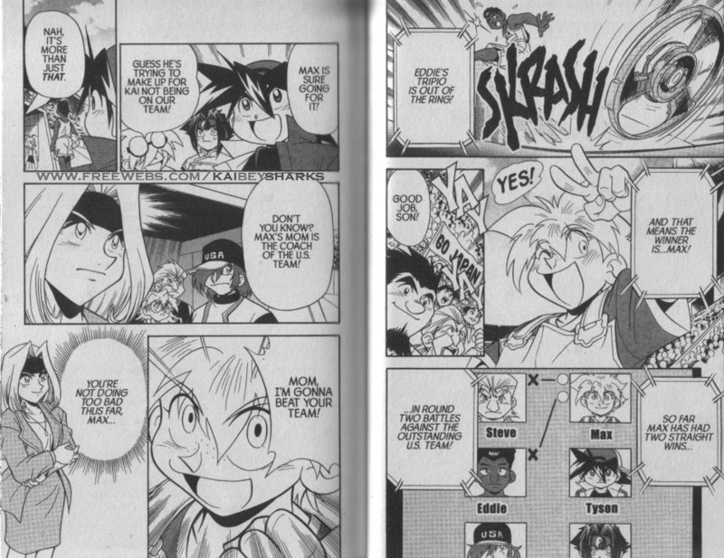 Bakuden Shoot Beyblade Chapter 5.2 page 2 - Vol.5 Chapter 2
