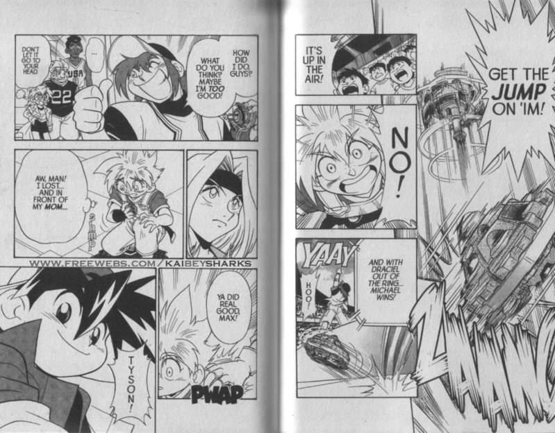 Bakuden Shoot Beyblade Chapter 5.2 page 5 - Vol.5 Chapter 2