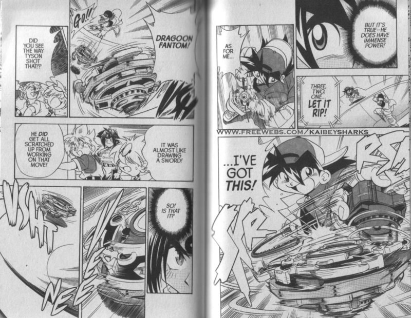 Bakuden Shoot Beyblade Chapter 5.2 page 8 - Vol.5 Chapter 2