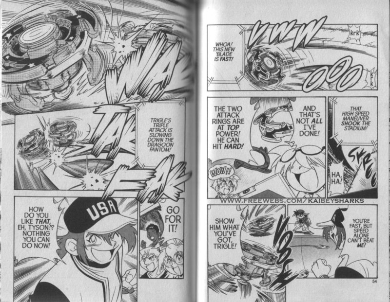 Bakuden Shoot Beyblade Chapter 5.2 page 9 - Vol.5 Chapter 2