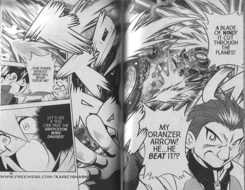 Bakuden Shoot Beyblade Chapter 5.3 page 11 - Vol.5 Chapter 3
