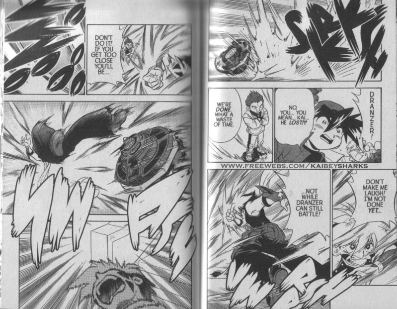 Bakuden Shoot Beyblade Chapter 5.3 page 12 - Vol.5 Chapter 3