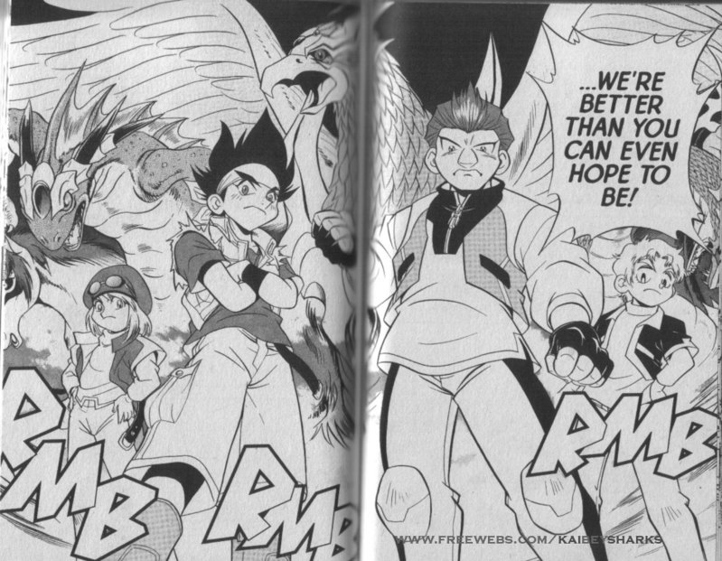 Bakuden Shoot Beyblade Chapter 5.3 page 14 - Vol.5 Chapter 3