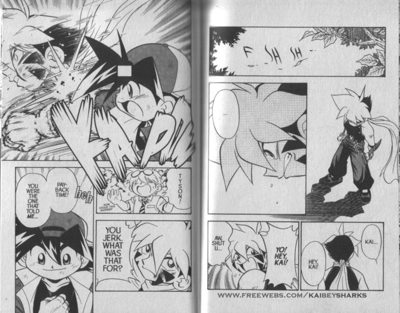 Bakuden Shoot Beyblade Chapter 5.3 page 15 - Vol.5 Chapter 3