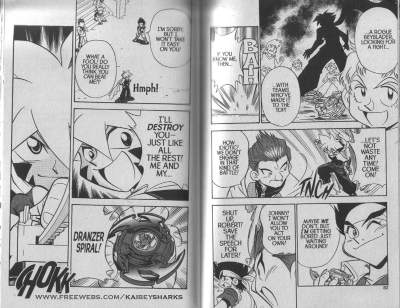 Bakuden Shoot Beyblade Chapter 5.3 page 5 - Vol.5 Chapter 3