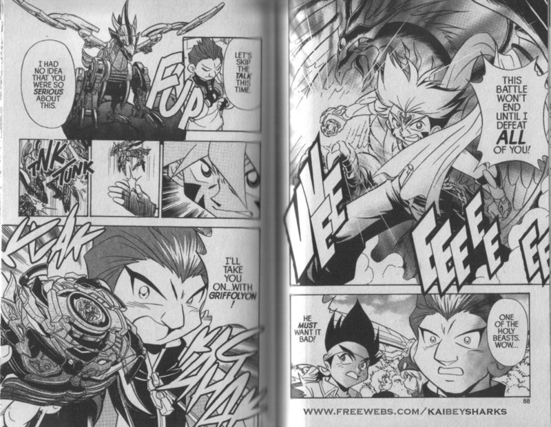 Bakuden Shoot Beyblade Chapter 5.3 page 8 - Vol.5 Chapter 3
