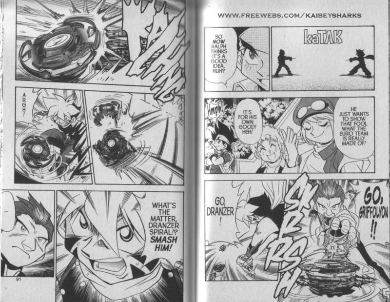 Bakuden Shoot Beyblade Chapter 5.3 page 9 - Vol.5 Chapter 3