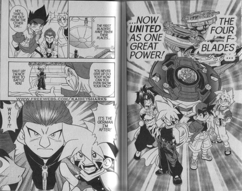 Bakuden Shoot Beyblade Chapter 5.4 page 12 - Vol.5 Chapter 4