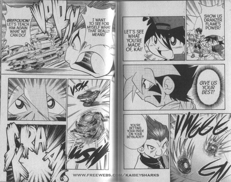 Bakuden Shoot Beyblade Chapter 5.4 page 15 - Vol.5 Chapter 4