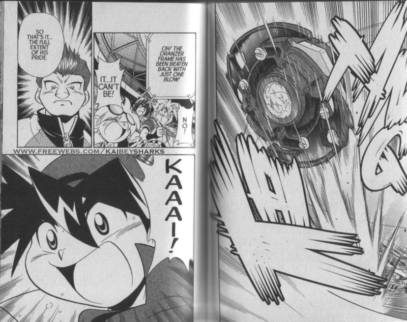 Bakuden Shoot Beyblade Chapter 5.4 page 16 - Vol.5 Chapter 4