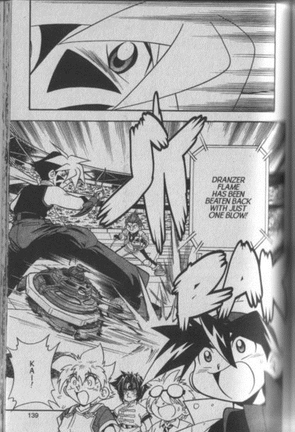 Bakuden Shoot Beyblade Chapter 5.4 page 17 - Vol.5 Chapter 4