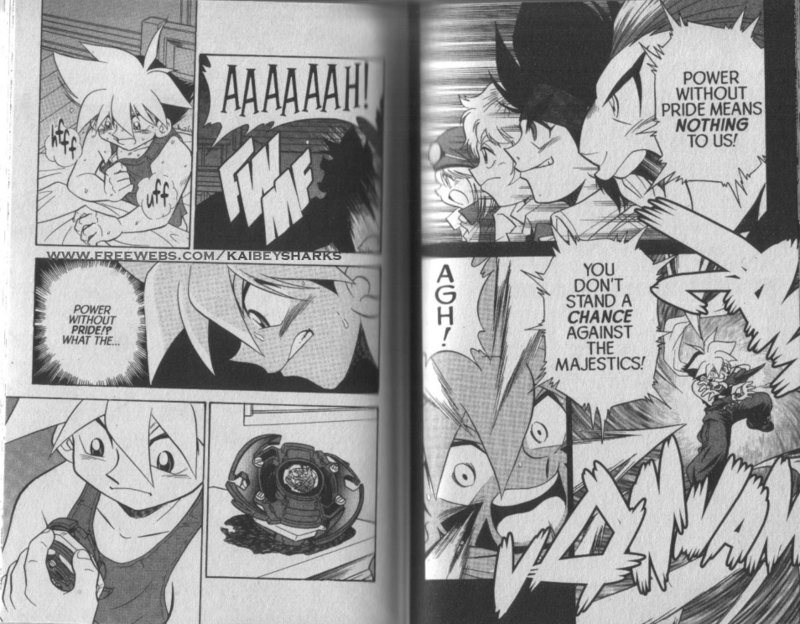 Bakuden Shoot Beyblade Chapter 5.4 page 2 - Vol.5 Chapter 4