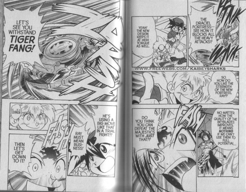 Bakuden Shoot Beyblade Chapter 5.4 page 4 - Vol.5 Chapter 4