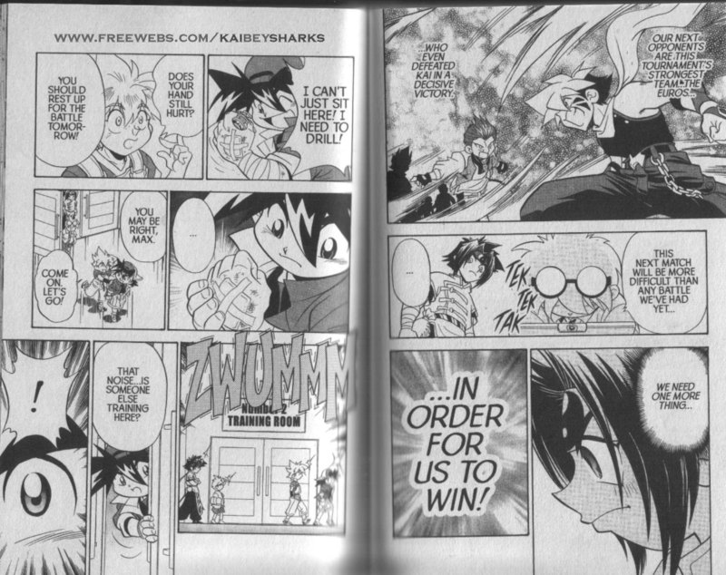 Bakuden Shoot Beyblade Chapter 5.4 page 7 - Vol.5 Chapter 4