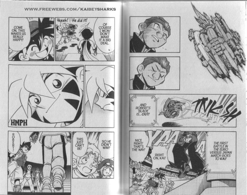Bakuden Shoot Beyblade Chapter 5.5 page 12 - Vol.5 Chapter 5
