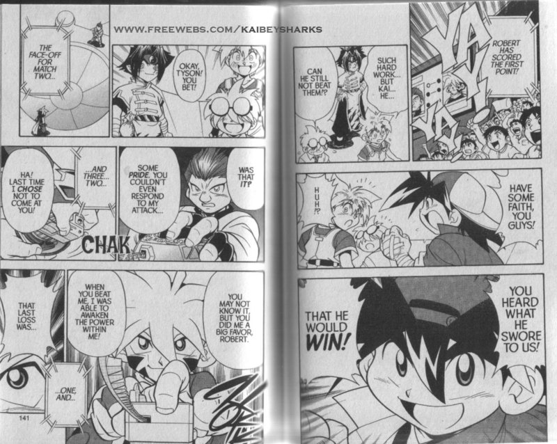 Bakuden Shoot Beyblade Chapter 5.5 page 2 - Vol.5 Chapter 5