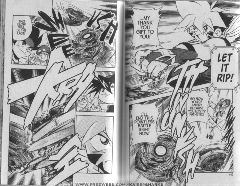 Bakuden Shoot Beyblade Chapter 5.5 page 3 - Vol.5 Chapter 5