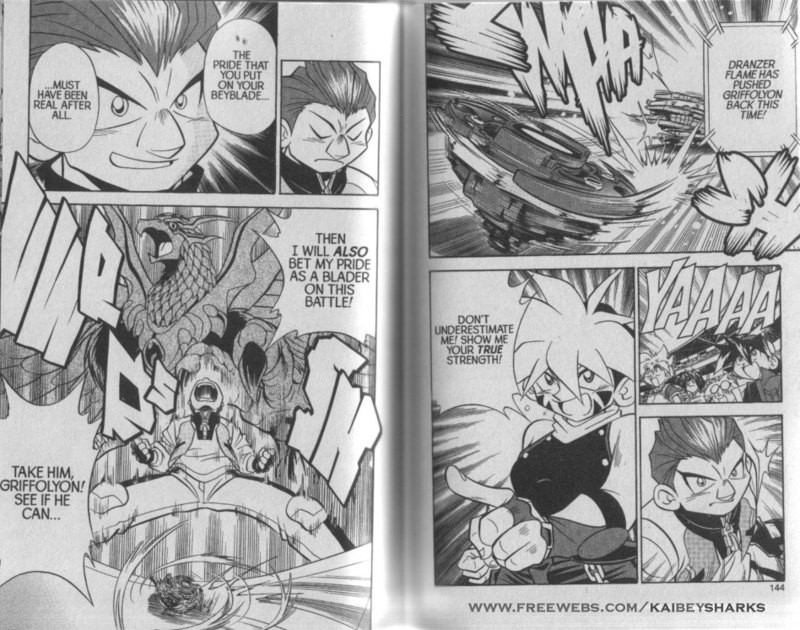 Bakuden Shoot Beyblade Chapter 5.5 page 4 - Vol.5 Chapter 5
