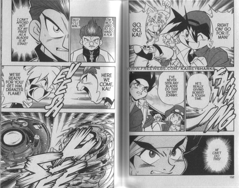 Bakuden Shoot Beyblade Chapter 5.5 page 8 - Vol.5 Chapter 5