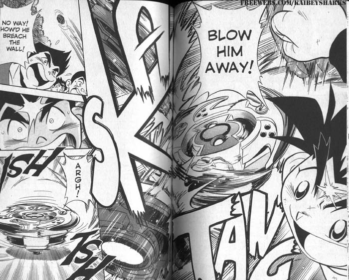 Bakuden Shoot Beyblade Chapter 6.1-1 page 14 - Vol.6 Chapter 1.1