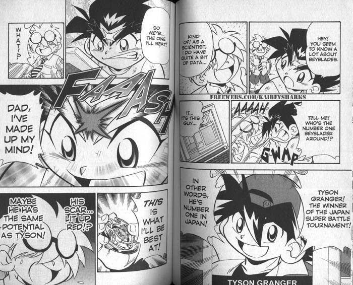 Bakuden Shoot Beyblade Chapter 6.1-1 page 16 - Vol.6 Chapter 1.1
