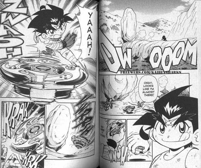 Bakuden Shoot Beyblade Chapter 6.1-1 page 2 - Vol.6 Chapter 1.1